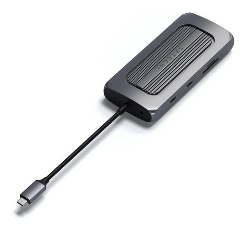 Adaptador ST-UCMXAM de Satechi Mx para Macbook M1 M2 con Conector USB-C a Dual HDM