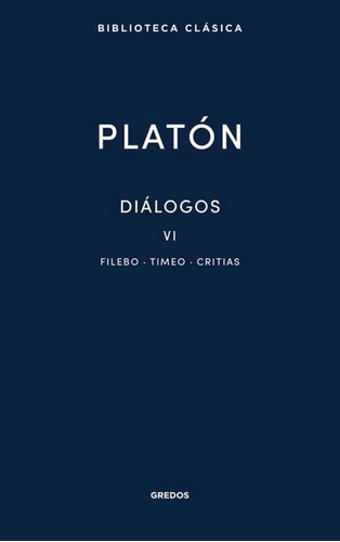 Libro Dialogos Vi Platon Grd