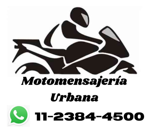 Imagen 6 de 10 de Mensajería En Moto Motomensajería Mercado Envíos Flex Caba