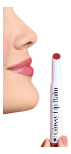 Labial Hidratante Glossy Lip Balm Click Barra Dolce Bella