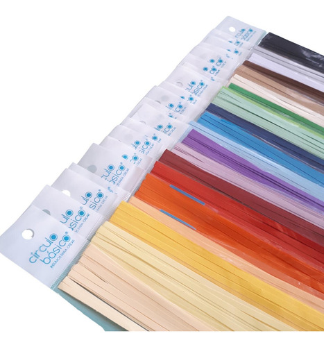 Papeles Tiras 4mm Quilling,filigrana Línea Completa