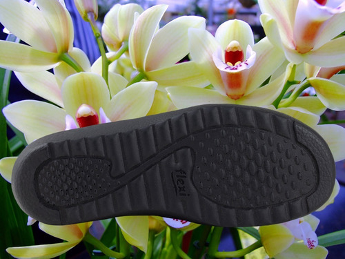 Imagen 3 de 8 de Zapatos Flexi Dama Estilo Mule Comodos 108602 Negro Original