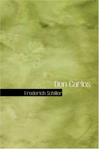 Libro:  Don Carlos