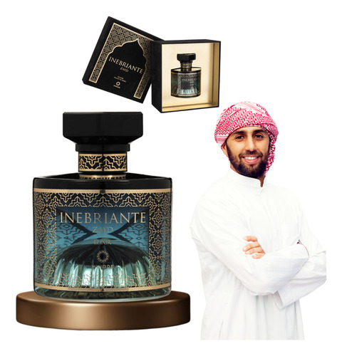 Inebriante Zayd Elixir Parfum 100ml Perfume Árabe Inebriante Hinode- Original- Promoção- Perfume Árabe Masculino