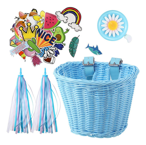 Accesorios Para Bicicleta Banderines, Cesta, Campanas, Calco