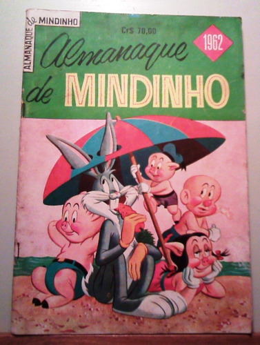 Almanaque De Mindinho - 1962 - Ebal - Raro - Original