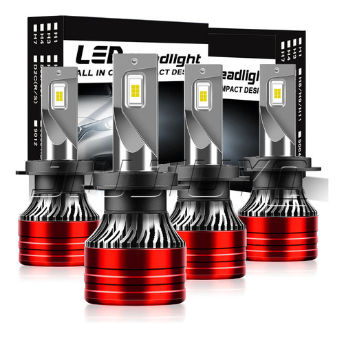 Kit Focos Led Para 2009-2010 Renault Megane Luz Blanca Faros