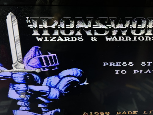 Iron Sword Nes (Usado)