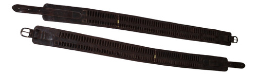Carrillera / Canana Set 2 Piezas Piel Autentica Calibre Dese
