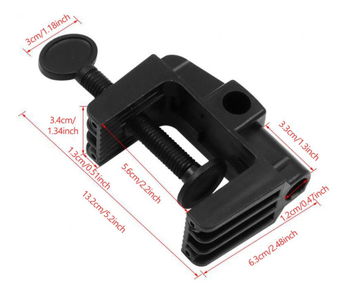 4 Abrazadera De Montaje De Soporte Ajustable C-clamp Para