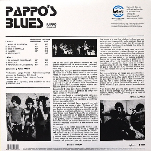 Pappo - Pappo's Blues (vinilo Nuevo)