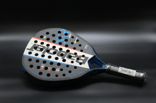 Imagen 6 de 8 de Paleta de pádel Babolat Air Viper 2022 color negro/gris/azul