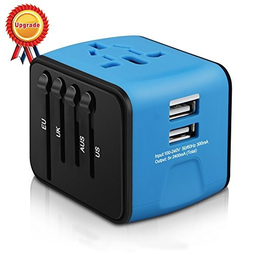 Adaptador De Viaje Universal Ironm Allinone Cargador De Viaj