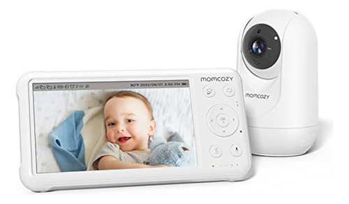 Momcozy Monitor De Bebé De Video, Monitor De Bebé Hd 1080p