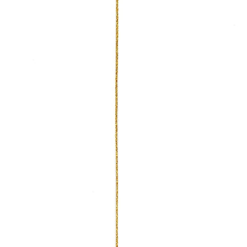 Cordón Navideño Alambre Forrado Lurex - Cordón De Oro 50mts 