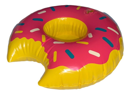 24 Inflable Salvavidas Portavaso Flotis Flotador Alberca