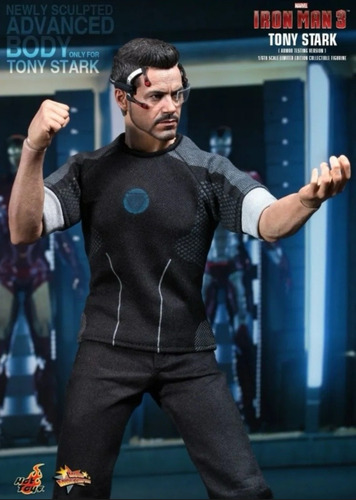 Hot Toys Iron Man 3 Tony Stark Armor Testing Workshop Mms191