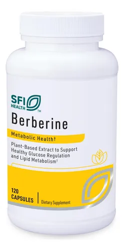comprar Suplemento Klaire Labs Berberine Hci 500 Mg 120 Cápsulas