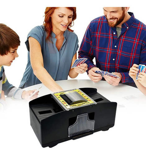Automatic Card Shuffler For 1-6 Deck Cards Usb/battery