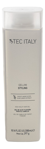 Gel De Alta Fijación Tec Italy Styling Gellini  300 Ml