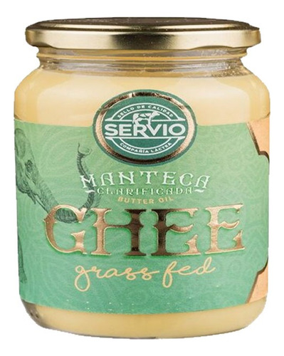 Manteca Clarificada Ghee Servio Frasco Vidrio X 150grms