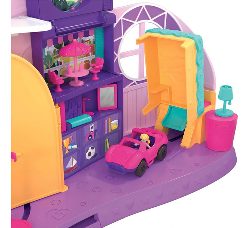 Polly Pocket La habitación de diversión para muñecas Polly Mattel Fry98