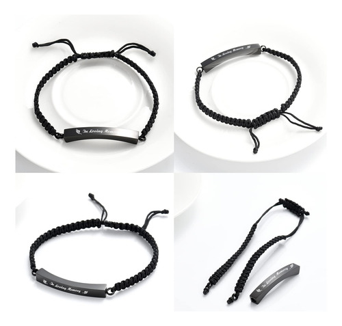 Zeqingjw Pulsera De Cremación Para Cenizas Pulsera De Urna Y