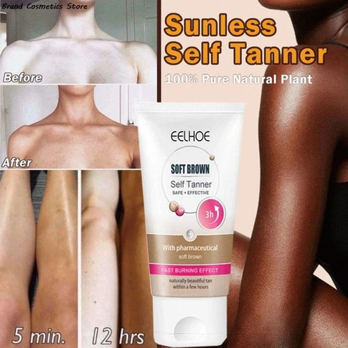Ee Crema De Autobronceado Bronceador Cafe Dorado