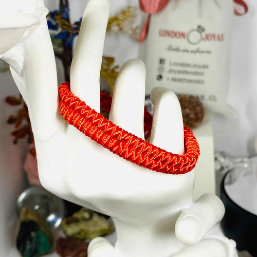 Pulsera Roja Hilo Rojo Doble Éxito Suerte Proteccion Amor