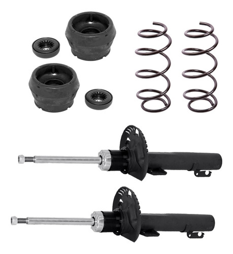 Kit Amortiguadores, Bases Y Resortes Ag Para Vw Gol 09-15del