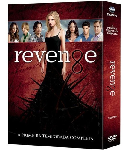 Box Dvd Série Revenge 1ª Temporada - Original Novo Lacrado