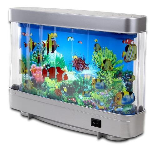 Lampara Led Peces Giratoria 3d Dormitorio Bebe Ap98