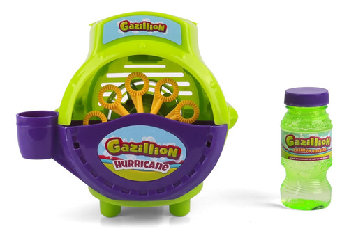 Burbujero Automatico Verde Para Niños Con Botella De Jabon Verde