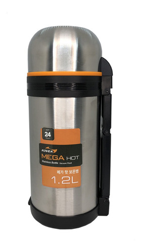 Termo Kovea Mega Hot De Acero Inoxidable 1.2l Plateado Cuota