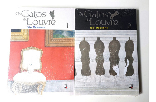 Os Gatos Do Louvre 1 E 2 - Coleção Completa! Mangá Jbc! Novo E Lacrado!