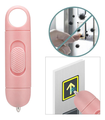 Herramienta Para Abrir Puertas Sin Tocar, Abridor De Rosado