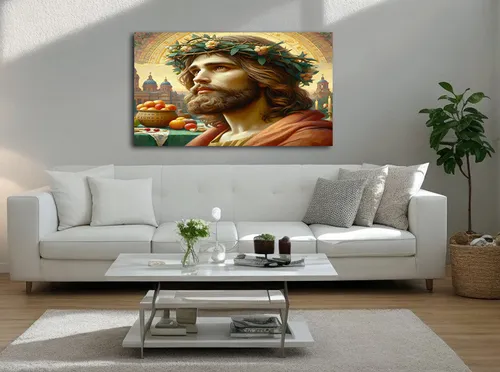 Cuadro Decorativo De Jesus 100x70