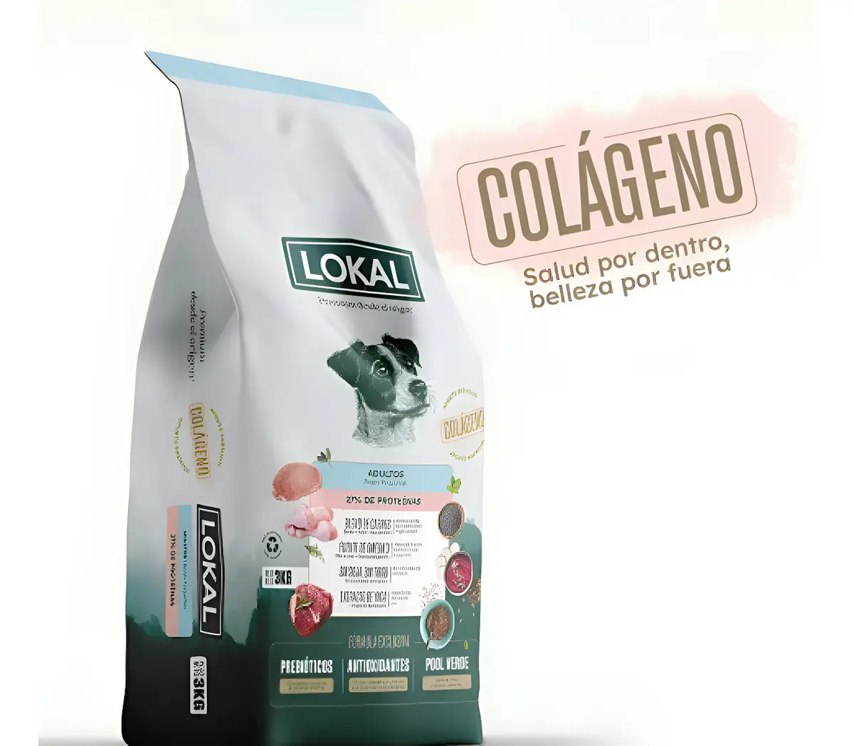 Alimento Lokal Perro Adulto Raza Pequeña X 7.5 Kg