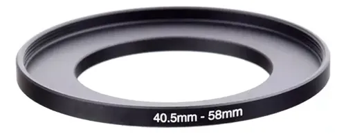 Anello Adattatore Step-up Bower In Metallo Da 40,5 Mm A 58 Mm Per Obiettivi Fotografici
