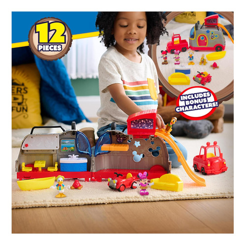Junior Y Sounds De Disney Mickey Mouse Camper Lights, 12 De