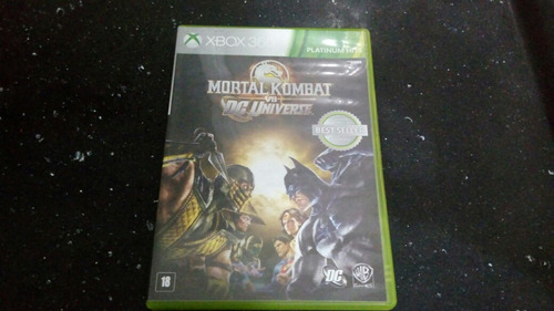 Mortal Kombat Vc Dc Xbox 360 Midia Fisica