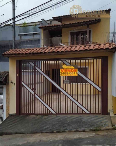 Imagem 1 de 18 de Sobrado 3 Dormitórios C/ 1 Suíte - Jardim Silveira - 4519