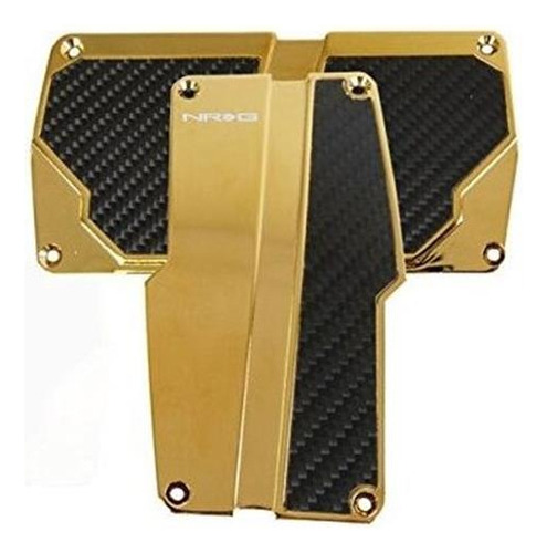 Innovaciones Nrg Pedal Pdl-150cg Cromo Oro De Aluminio 