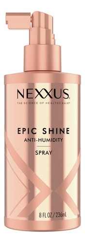 Nexxus Spray Antihumedad Epic Shine Para Un Brillo Duradero