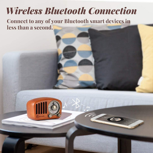 Altavoz Bluetooth Prunus J-919 Con Sonido Mejorado Fm Y Aux Color