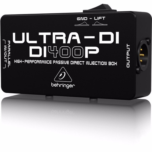 Behringer Ultra-di Di400p Caja De Inyección Directa Pasiva.