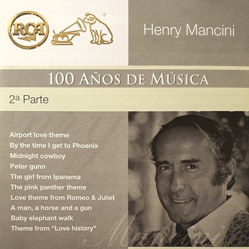 Cd Henry Mancini + 2cds Música R C A + 2a Parte