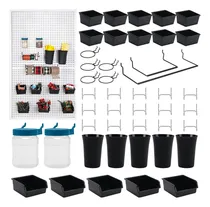 Comprar Paquete 44 Organizadores Tablero Clavijas, Cubos, Vasos, Tar
