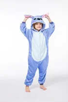 Comprar Disfraz Onesie Pijamas Kigurumi Stitch Y Angela Azul