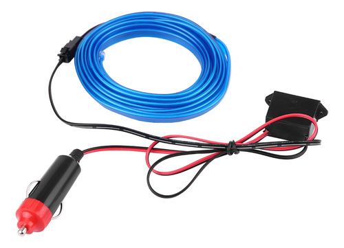 Panel Interior Led Frío Azul Con Panel Neon Strip Dc, 12 V,